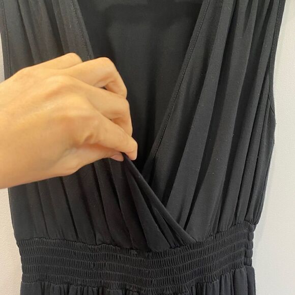 Kardashian Kollection Black Sleveless Jersey Mini Dress - Picture 6 of 6